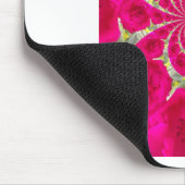 ビューティフルアメージングレッドローズ万華鏡のように千変万化するパターンパターン マウスパッド (コーナー)