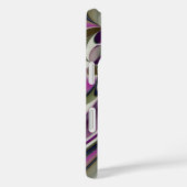 ビューティフルアンゲリックパープルとシアン抽象芸術プリント Case-Mate iPhoneケース (裏面 / 右)