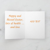 ビューティフルアンティークイースターカード シーズンカード (内部)