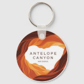ビューティフルアンテロープキャニオンナバホネイション キーホルダー (正面)