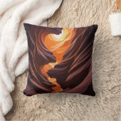 ビューティフルアンテロープキャニオンナバホネイション クッション (ブランケット)