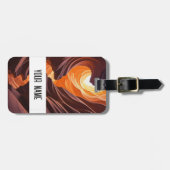 ビューティフルアンテロープキャニオンナバホネイション ラゲッジタグ (正面横)