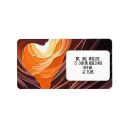 ビューティフルアンテロープキャニオンナバホネイション ラベル