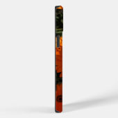 ビューティフルイエローオレンジフラワーズ名前をカスタムする Case-Mate iPhoneケース (裏面 / 右)