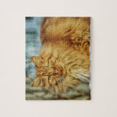 ビューティフルイエローキャットジグソーパズル ジグソーパズル (縦)