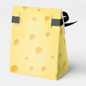 ビューティフルイエローチーズウェッジカスタム文字 フェイバーボックス (裏面サイド)