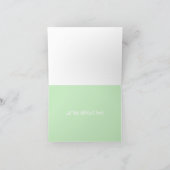 ビューティフルイエローバターカップフローラ自然 カード (内部)