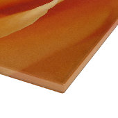 ビューティフルイエローローズフラワーフローラ カッティングボード (角)