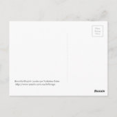 ビューティフルイングリッシュランドスケープヨークシャーダレス ポストカード (裏面)