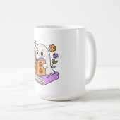 ビューティフルウィザード幽霊ウィメンマグデザイン コーヒーマグカップ (正面右)