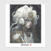 ビューティフルウィッチデーモンクイーンファンタジーアート シール (シート)