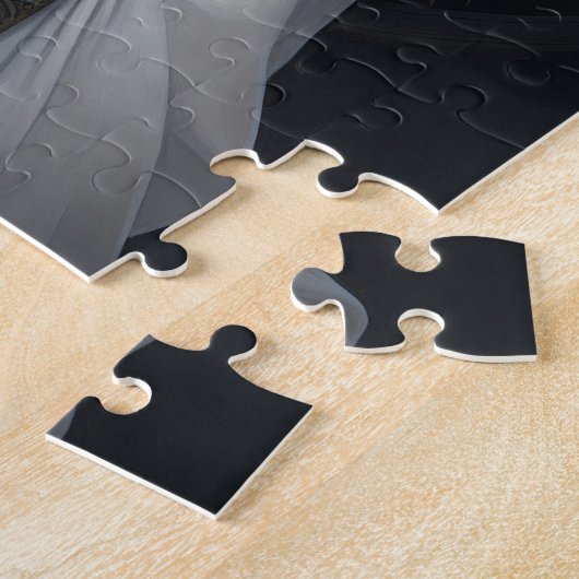 ビューティフルウィッチデーモンクイーンファンタジーアート ジグソーパズル (側面)