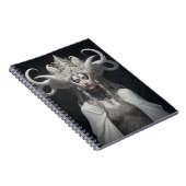 ビューティフルウィッチデーモンクイーンファンタジーアート ノートブック (右側)