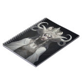 ビューティフルウィッチデーモンクイーンファンタジーアート ノートブック (左側)