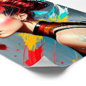 ビューティフルウィメンズポートレート ポスター (角)