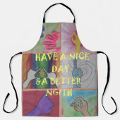 ビューティフルウィメンホームキッチンアイディア エプロン (正面)