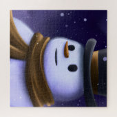 ビューティフルウィンター雪だるまパズル ジグソーパズル (横)