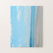 ビューティフルウェールズシービーチランドスケープアバドビー ジグソーパズル (縦)