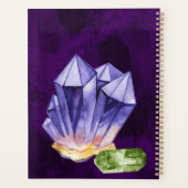 ビューティフルウォーターアメジストベリルグリーンパープル プランナー手帳 (裏面)