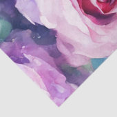 ビューティフルウォーターカラーピンクローズコレクシ人気があるョン 薄葉紙 (詳細)