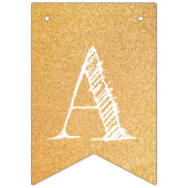 ビューティフルウォーターカラーベアハッピーバースデー バンティングフラッグ (第3の旗)