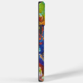 ビューティフルウォーターカラーマンダリンフィッシュデザイン Case-Mate iPhoneケース (裏面 / 右)