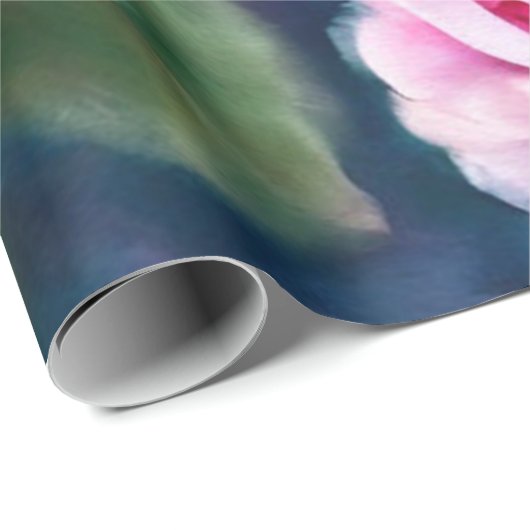 ビューティフルウォーター人気があるカラーピンクローズコレクション ラッピングペーパー (ロールコーナー)