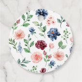 ビューティフルウォーター色フローラ結婚リース フェイバータグ (裏面)