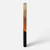 ビューティフルウズインサンセット夕べカスタムイニシャル SAMSUNG GALAXYケース (左側面)