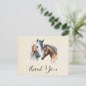 ビューティフルウズウェスタンボホスタイルサンキューユー ポストカード (スタンド正面)