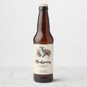 ビューティフルウズウェスタンボホスタイルビアメイキング ビールラベル (正面)