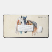 ビューティフルウズウェスタンボホスタイル デスクマット (キーボード&マウス)