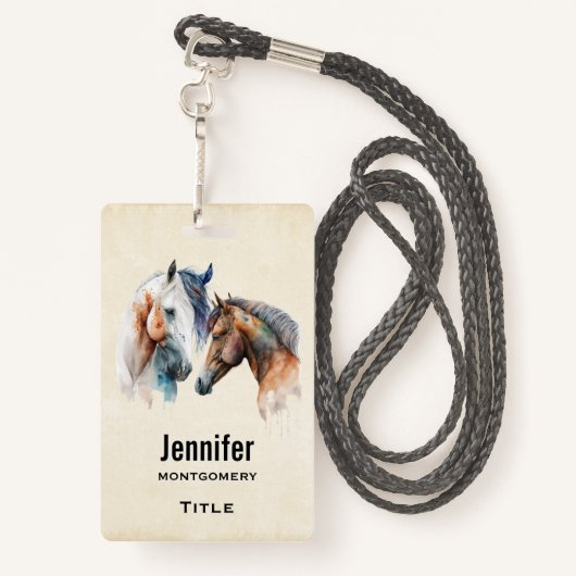 ビューティフルウズウェスタンボホスタイル バッジ (裏面ランヤード)