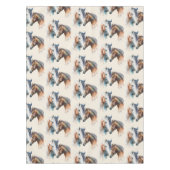 ビューティフルウズウェスタンボホスタイル パターン（の模様が）ある テーブルクロス (正面)