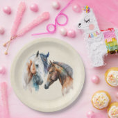 ビューティフルウズウェスタンボホスタイル ペーパープレート (パーティー)