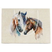 ビューティフルウズウェスタンボホスタイル ラージペーパーバッグ (正面)