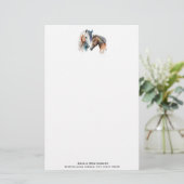 ビューティフルウズウェスタンボホスタイル 便箋 (スタンド正面)