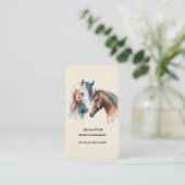 ビューティフルウズウェスタンボホスタイル 名刺 (スタンド正面)