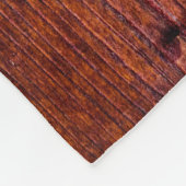 ビューティフルウッドグレインフォト花婿介添人ガイ物 フリースブランケット (角)