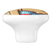 ビューティフルウーマンビーチ漫画ブックアーポップ・アートのト セラミックノブ (側面)