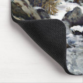 ビューティフルエステスパークコロラドウィンターストリームマウス マウスパッド (コーナー)