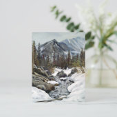 ビューティフルエステスパークコロラドウィンターストリーム ポストカード (スタンド正面)