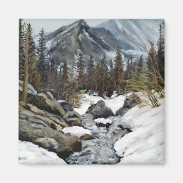 ビューティフルエステスパークコロラドウィンターストリーム マグネット