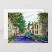 ビューティフルエルサイリノイ通りシーン ポストカード (正面/裏面)