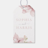 ビューティフルエレガンス赤面結婚フローラ ギフトタグ (正面)