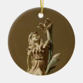 ビューティフルエンジェルクリスマスツリーオーナメント セラミックオーナメント (正面)