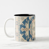 ビューティフルオリエンタルアンティークキリムラグ ツートーンマグカップ (左)