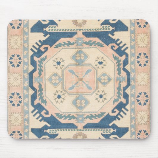 ビューティフルオリエンタルアンティークキリムラグ マウスパッド (正面)