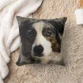 ビューティフルオーストラリアシェパードカスタムパーソナライズされた クッション (ブランケット)