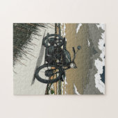 ビューティフルオールドヴィンテージバイク ジグソーパズル (横)